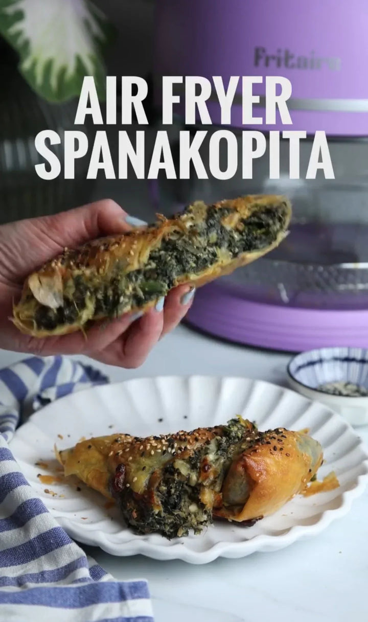 Spanakopita aus der Heißluftfritteuse
