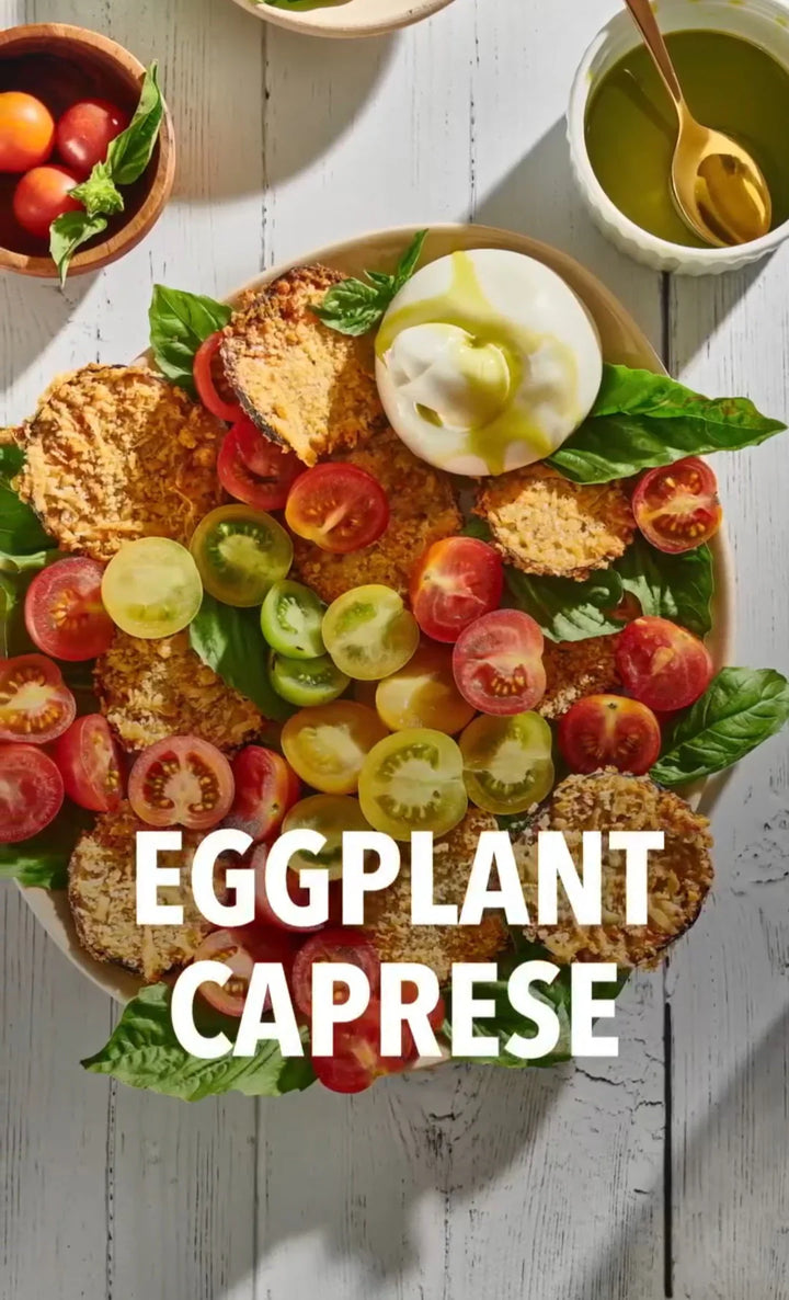 Auberginen-Caprese⁠