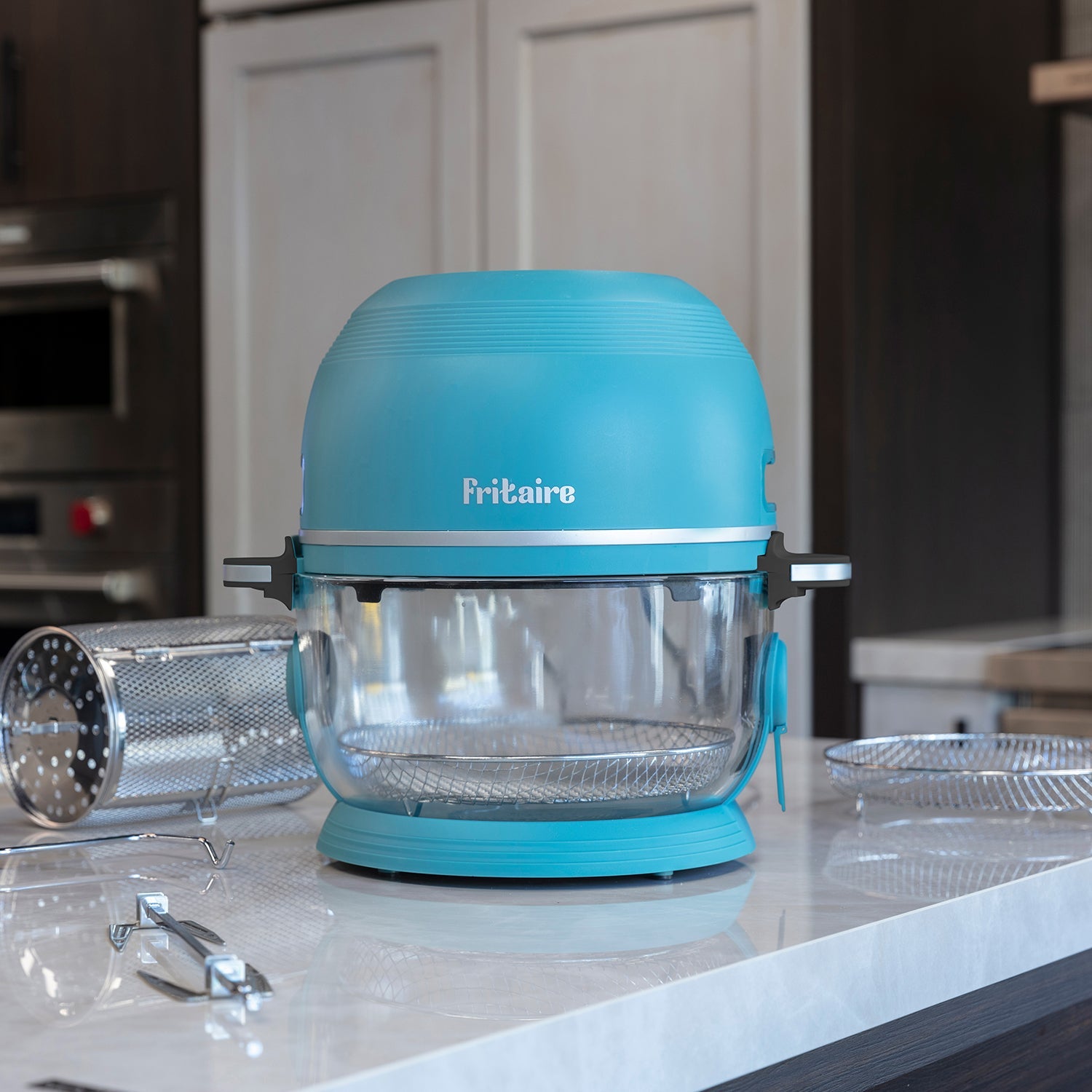 Selbstreinigender & gesunder Airfryer - Sage Green
